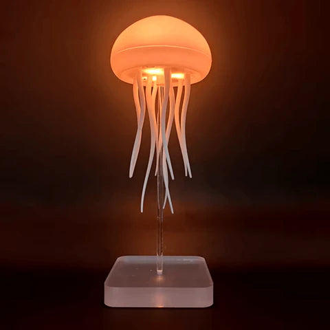 Calmjelly LED Jellyfish Lamp – Color-Changing RGB Voice-Activated Night Light